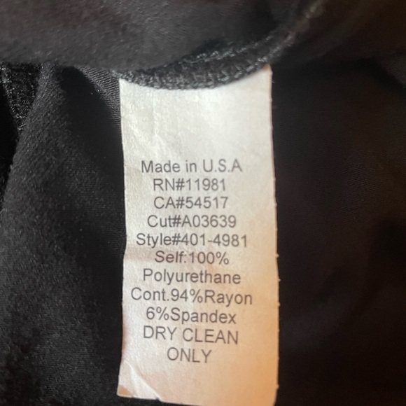 Bailey 44 faux leather dress. Size M - Picture 6 of 7